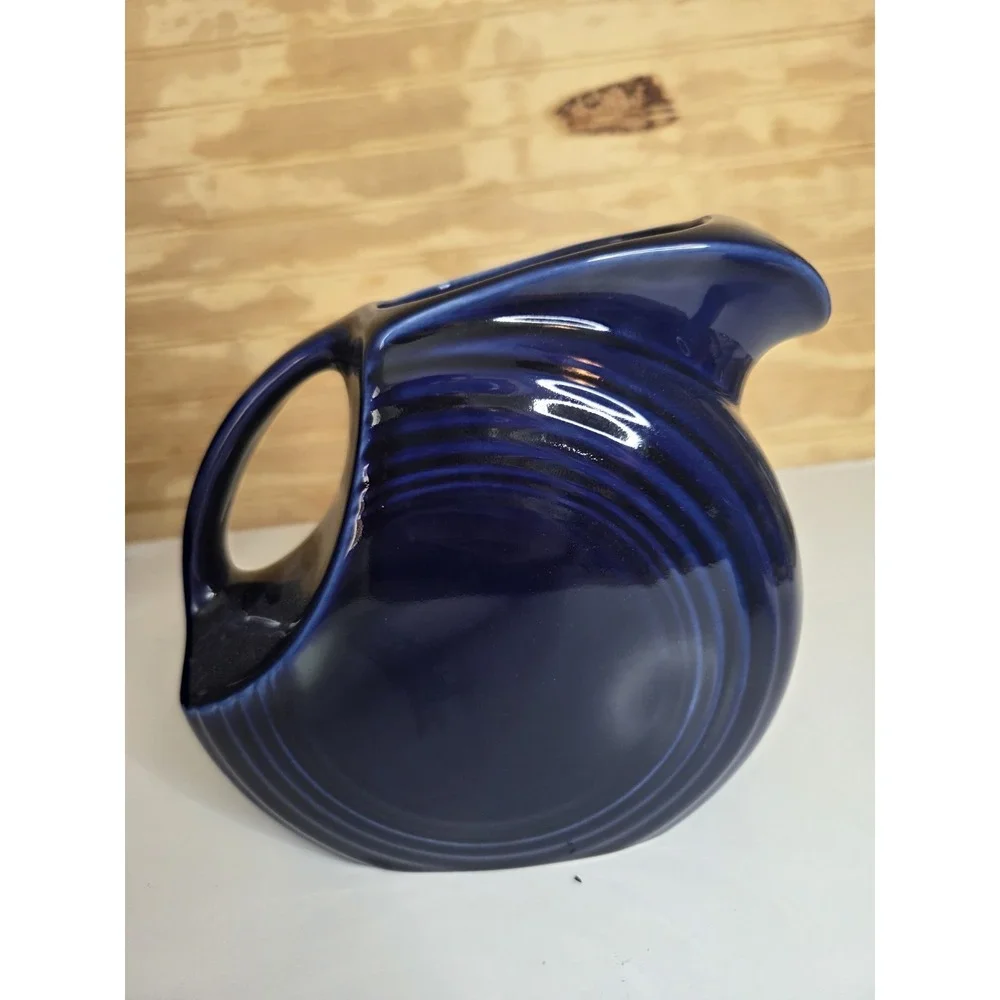 Fiesta Ware Large Disk Water Pitcher 7.25